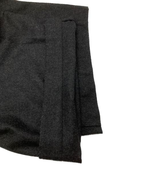 DRIES VAN NOTEN（ドリスヴァンノッテン）DRIES VAN NOTEN (ドリスヴァンノッテン) ウールワイドバギースラックス グレー サイズ:MEDIUMの古着・服飾アイテム