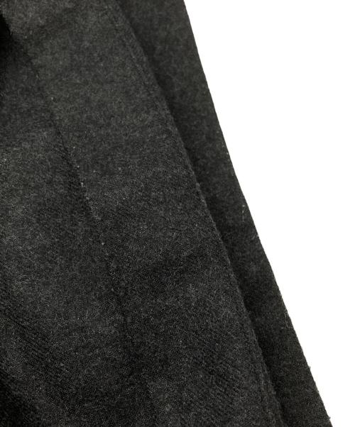 DRIES VAN NOTEN（ドリスヴァンノッテン）DRIES VAN NOTEN (ドリスヴァンノッテン) ウールワイドバギースラックス グレー サイズ:MEDIUMの古着・服飾アイテム