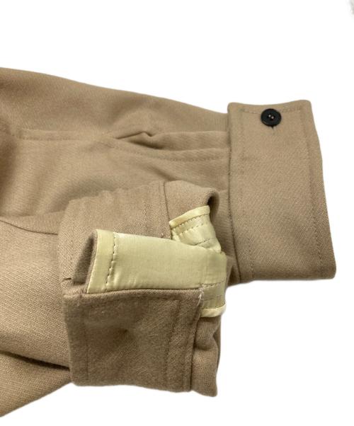 BLAMINK（ブラミンク）BLAMINK (ブラミンク) ウールフランネルジャケットコート ベージュ サイズ:1の古着・服飾アイテム