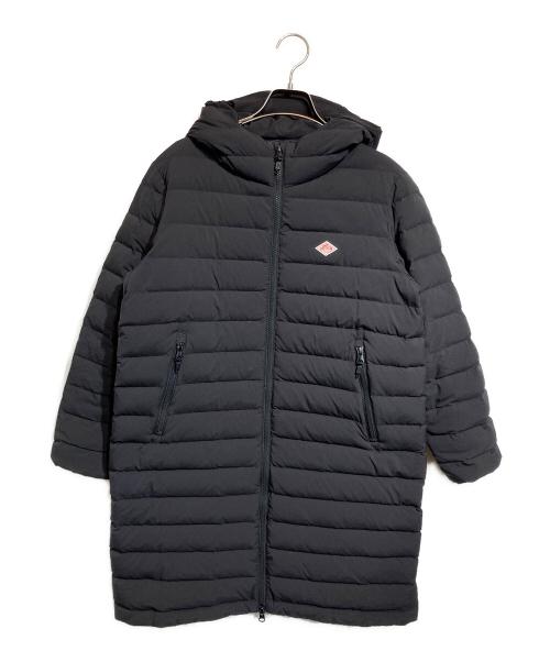 DANTON（ダントン）DANTON (ダントン) MIDDLE DOWN HOODED COAT/ミドル丈フード付きダウンコート ブラック サイズ:XSの古着・服飾アイテム