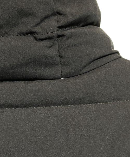 DANTON（ダントン）DANTON (ダントン) MIDDLE DOWN HOODED COAT/ミドル丈フード付きダウンコート ブラック サイズ:XSの古着・服飾アイテム