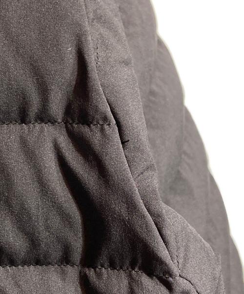 DANTON（ダントン）DANTON (ダントン) MIDDLE DOWN HOODED COAT/ミドル丈フード付きダウンコート ブラック サイズ:XSの古着・服飾アイテム