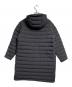 DANTON (ダントン) MIDDLE DOWN HOODED COAT/ミドル丈フード付きダウンコート ブラック サイズ:XS：18000円