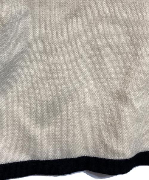 GUCCI（グッチ）GUCCI (グッチ) GGエンブロイダリーリンガーニット/GG Embroidery Ringer Knit ベージュ サイズ:Sの古着・服飾アイテム