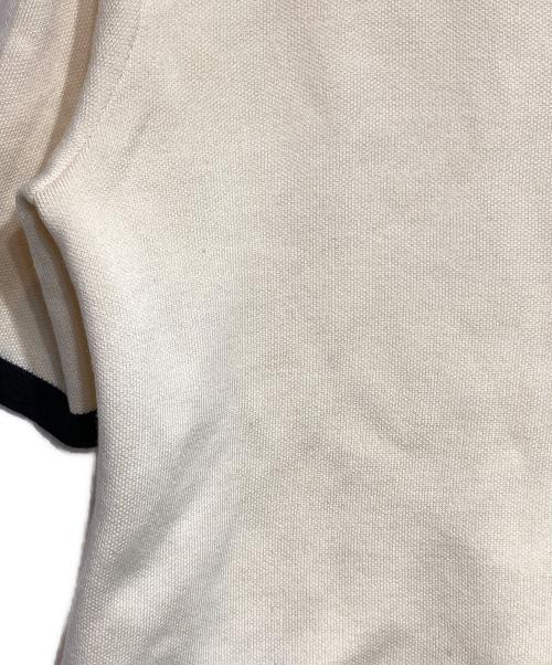 GUCCI（グッチ）GUCCI (グッチ) GGエンブロイダリーリンガーニット ベージュ サイズ:Sの古着・服飾アイテム