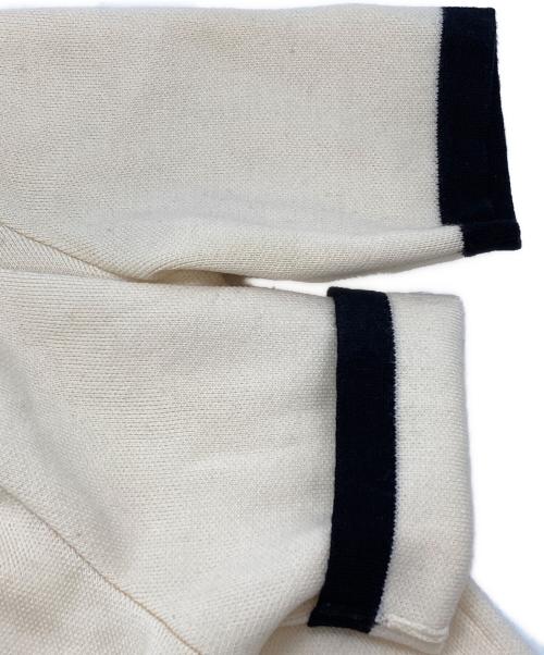 GUCCI（グッチ）GUCCI (グッチ) GGエンブロイダリーリンガーニット/GG Embroidery Ringer Knit ベージュ サイズ:Sの古着・服飾アイテム
