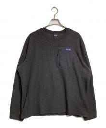 Patagonia（パタゴニア）の古着「R1 エア・クルートップス」｜ブラック