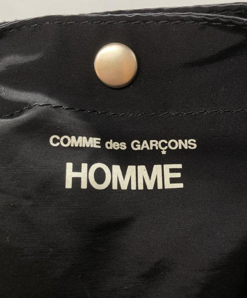 COMME des GARCONS HOMME（コムデギャルソン オム）COMME des GARCONS HOMME (コムデギャルソン オム) 綿ナイロングログラン 2WAY BAG ブラックの古着・服飾アイテム