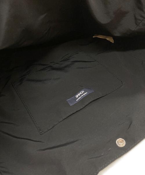 COMME des GARCONS HOMME（コムデギャルソン オム）COMME des GARCONS HOMME (コムデギャルソン オム) 綿ナイロングログラン 2WAY BAG ブラックの古着・服飾アイテム