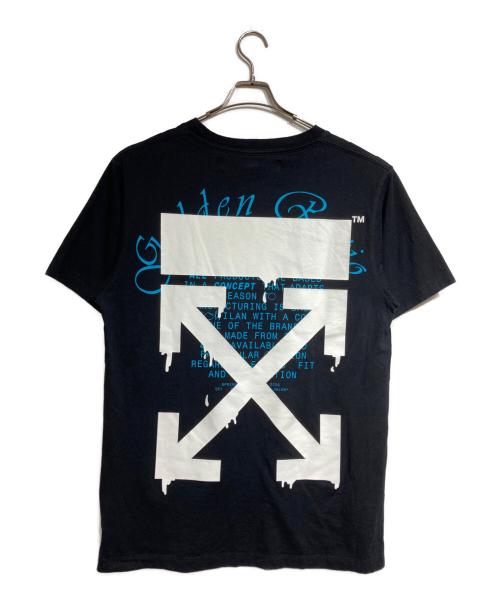 OFFWHITE（オフホワイト）OFFWHITE (オフホワイト) DRIPPING ARROWS OVER S/S/ドリッピングアローズオーバー ブラック サイズ:Lの古着・服飾アイテム