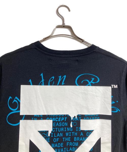 OFFWHITE（オフホワイト）OFFWHITE (オフホワイト) DRIPPING ARROWS OVER S/S/ドリッピングアローズオーバー ブラック サイズ:Lの古着・服飾アイテム