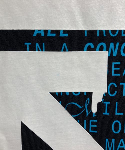OFFWHITE（オフホワイト）OFFWHITE (オフホワイト) DRIPPING ARROWS OVER S/S/ドリッピングアローズオーバー ブラック サイズ:Lの古着・服飾アイテム