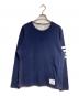 Thom Browne（トムブラウン）の古着「4 bar sweatshirt/スウェットシャツ」｜ネイビー