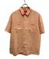 Supreme（シュプリーム）の古着「Silk S/S Work Shirt」｜ピンク