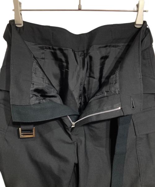 sacai（サカイ）sacai (サカイ) Suiting Pants/スーツパンツ ブラック サイズ:2の古着・服飾アイテム