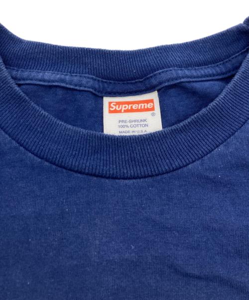 SUPREME（シュプリーム）Supreme (シュプリーム) START SOMETHING TEE ネイビー サイズ:Lの古着・服飾アイテム