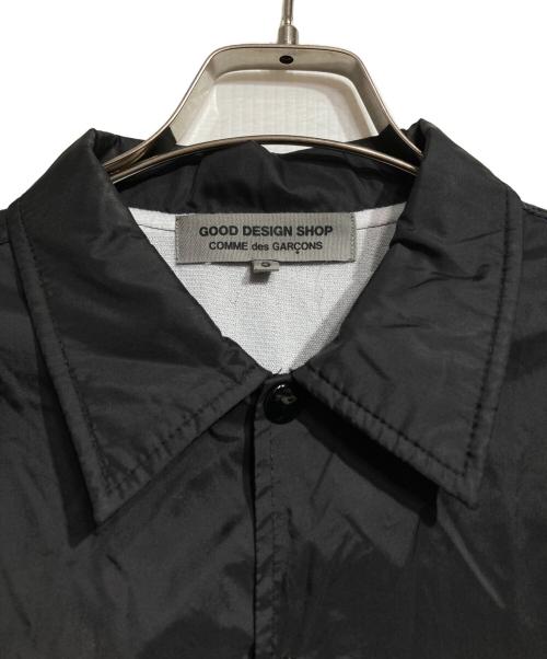 GOOD DESIGN SHOP COMME des GARCONS（グッドデザインショップ コムデギャルソン）GOOD DESIGN SHOP COMME des GARCONS (グッドデザインショップ コムデギャルソン) コーチジャケット/COACH JACKET  ブラック サイズ:Sの古着・服飾アイテム