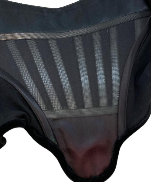 Vivienne Westwood（ヴィヴィアンウエストウッド）Vivienne Westwood (ヴィヴィアンウエストウッド) ベルベットコルセット ブラック サイズ:14の古着・服飾アイテム