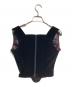 Vivienne Westwood (ヴィヴィアンウエストウッド) ベルベットコルセット ブラック サイズ:14：110000円