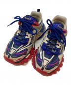 BALENCIAGAバレンシアガ）の古着「Track2」｜ブルー×レッド