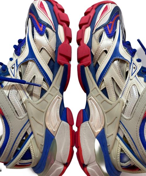 BALENCIAGA（バレンシアガ）BALENCIAGA (バレンシアガ) Track2 ブルー×レッド サイズ:36の古着・服飾アイテム