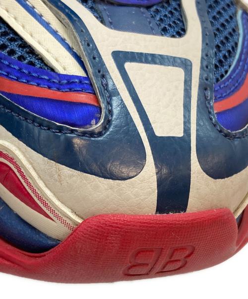 BALENCIAGA（バレンシアガ）BALENCIAGA (バレンシアガ) Track2 ブルー×レッド サイズ:36の古着・服飾アイテム