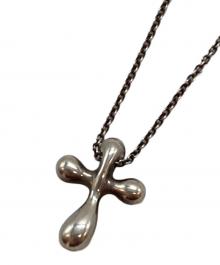 TIFFANY & Co.（ティファニー）の古着「エルサペレッティ クロスネックレス」｜シルバー