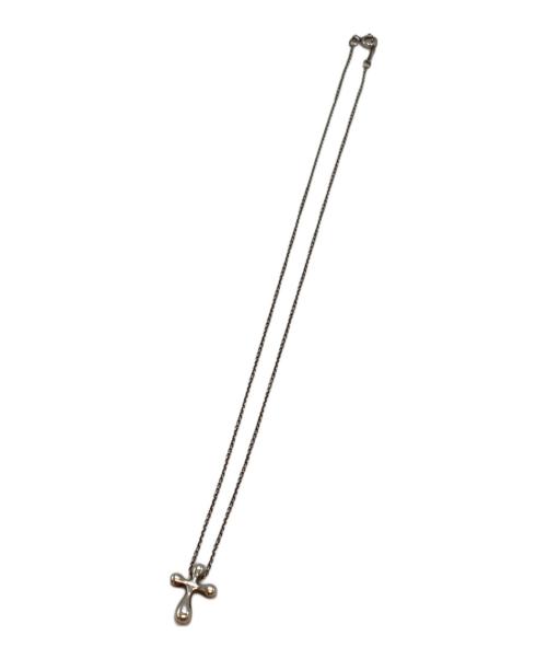 TIFFANY & Co.（ティファニー）TIFFANY & Co. (ティファニー) エルサペレッティ クロスネックレス シルバーの古着・服飾アイテム