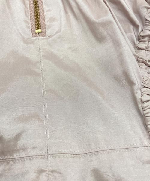 AKIKOAOKI（アキコアオキ）AKIKOAOKI (アキコアオキ) パフロングスカート/puff long skirt ピンク サイズ:38の古着・服飾アイテム