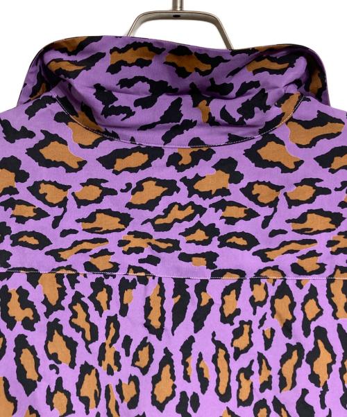 WACKO MARIA（ワコマリア）WACKO MARIA (ワコマリア) HAWAIIAN SHIRT LEOPARD/ハワイアンシャツレオパード パープル サイズ:Mの古着・服飾アイテム