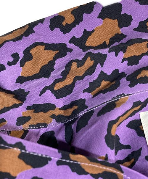 WACKO MARIA（ワコマリア）WACKO MARIA (ワコマリア) HAWAIIAN SHIRT LEOPARD/ハワイアンシャツレオパード パープル サイズ:Mの古着・服飾アイテム