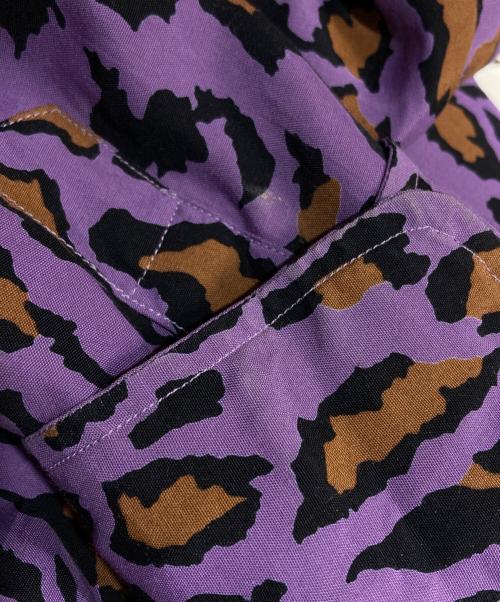 WACKO MARIA（ワコマリア）WACKO MARIA (ワコマリア) HAWAIIAN SHIRT LEOPARD/ハワイアンシャツレオパード パープル サイズ:Mの古着・服飾アイテム