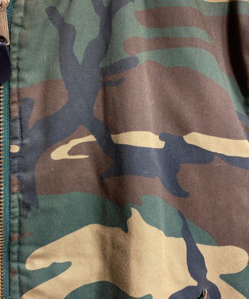 fostex garments（フォステックスガーメンツ）fostex garments (フォステックスガーメンツ) カモフラボンバージャケット/camouflage bomber jacket グリーン サイズ:Lの古着・服飾アイテム
