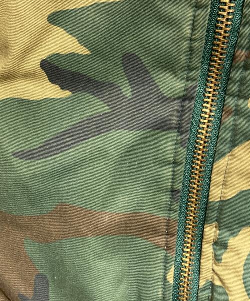 fostex garments（フォステックスガーメンツ）fostex garments (フォステックスガーメンツ) カモフラボンバージャケット/camouflage bomber jacket グリーン サイズ:Lの古着・服飾アイテム