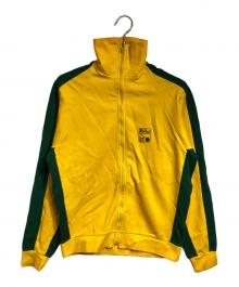 Champion（チャンピオン）の古着「USA製ヴィンテージトラックジャケット」｜イエロー