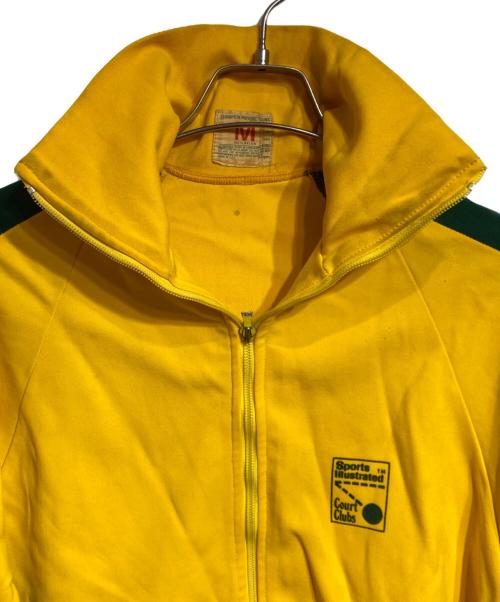 Champion（チャンピオン）Champion (チャンピオン) USA製ヴィンテージトラックジャケット イエロー サイズ:Mの古着・服飾アイテム