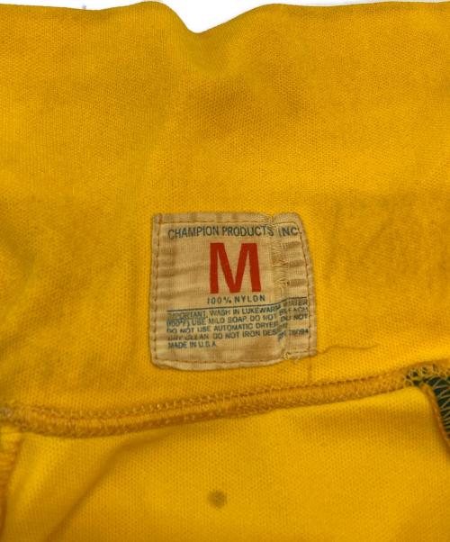 Champion（チャンピオン）Champion (チャンピオン) USA製ヴィンテージトラックジャケット イエロー サイズ:Mの古着・服飾アイテム