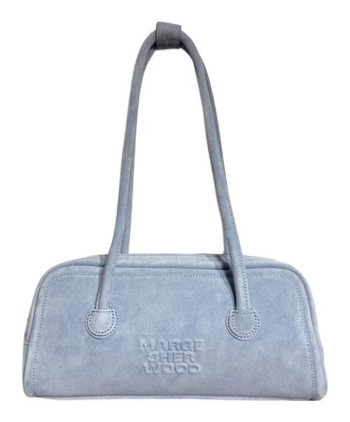 MARGE SHER WOOD（マージシャーウッド）MARGE SHER WOOD (マージシャーウッド) ワンショルダーバッグ ブルーの古着・服飾アイテム