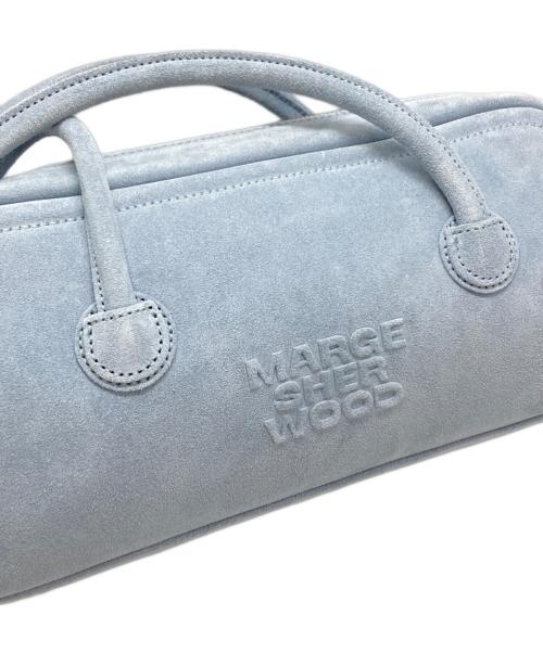 MARGE SHER WOOD（マージシャーウッド）MARGE SHER WOOD (マージシャーウッド) ワンショルダーバッグ ブルーの古着・服飾アイテム