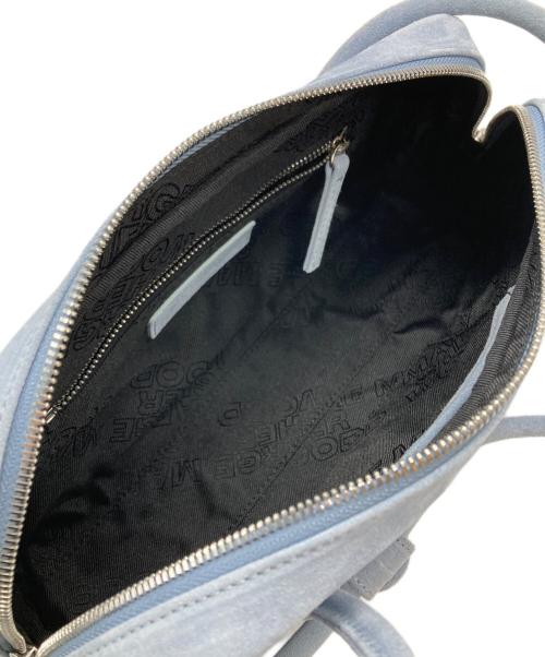 MARGE SHER WOOD（マージシャーウッド）MARGE SHER WOOD (マージシャーウッド) ワンショルダーバッグ ブルーの古着・服飾アイテム