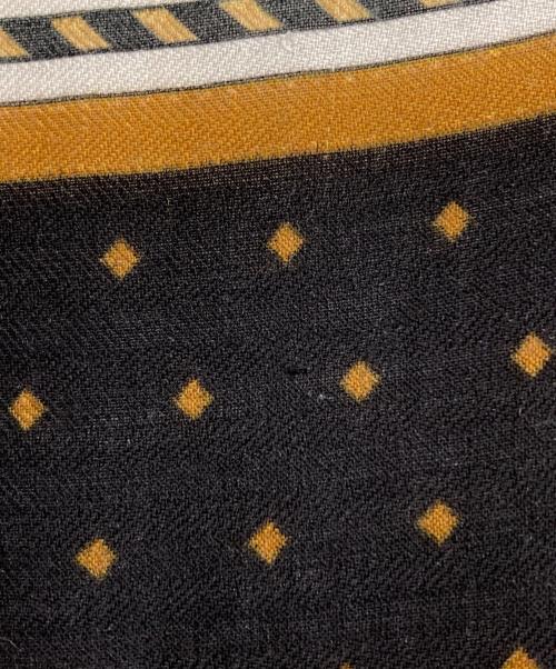 HERMES（エルメス）HERMES (エルメス) カレジェアン140 ブラック×ブラウンの古着・服飾アイテム