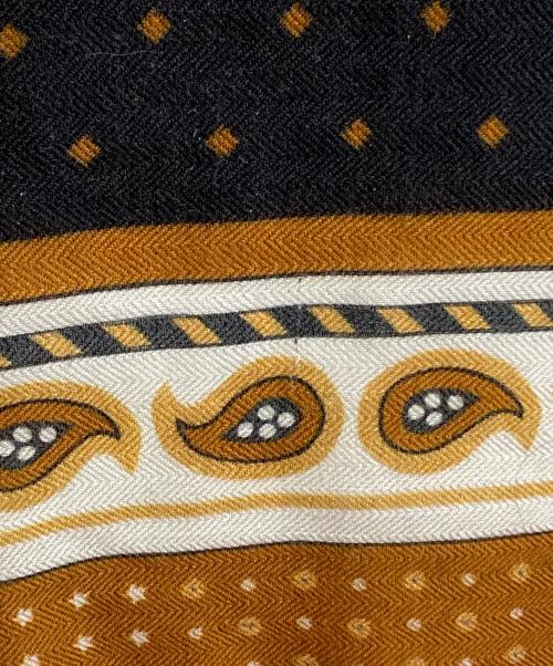 HERMES（エルメス）HERMES (エルメス) カレジェアン140 ブラック×ブラウンの古着・服飾アイテム