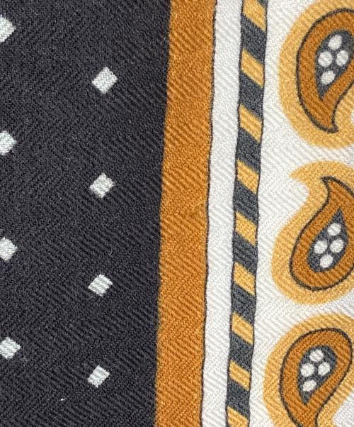 HERMES（エルメス）HERMES (エルメス) カレジェアン140 ブラック×ブラウンの古着・服飾アイテム