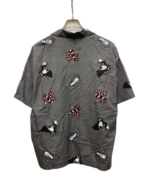 flagstuff（フラグスタフ）FLAGSTUFF (フラグスタフ) TATTOO S/S SHIRTS グレー サイズ:SIZE Lの古着・服飾アイテム