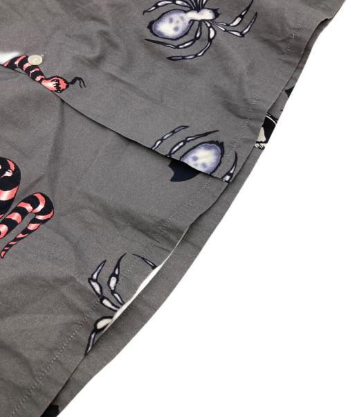 flagstuff（フラグスタフ）FLAGSTUFF (フラグスタフ) TATTOO S/S SHIRTS グレー サイズ:SIZE Lの古着・服飾アイテム