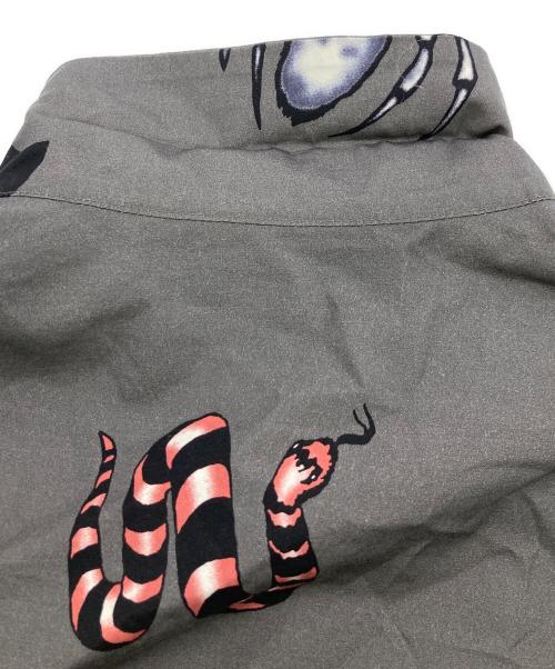 flagstuff（フラグスタフ）FLAGSTUFF (フラグスタフ) TATTOO S/S SHIRTS グレー サイズ:SIZE Lの古着・服飾アイテム