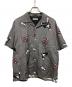 FLAGSTUFF（フラグスタフ）の古着「TATTOO S/S SHIRTS」｜グレー