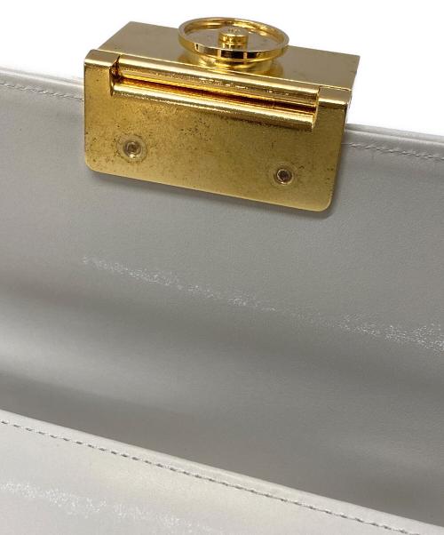 GIVENCHY（ジバンシィ）GIVENCHY (ジバンシィ) 4Gロゴ2WAYハンドバッグ ホワイトの古着・服飾アイテム