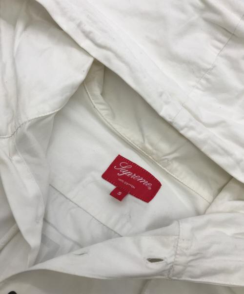SUPREME（シュプリーム）SUPREME (シュプリーム) Arrested Hooded Shirt ホワイト サイズ:Ｓの古着・服飾アイテム