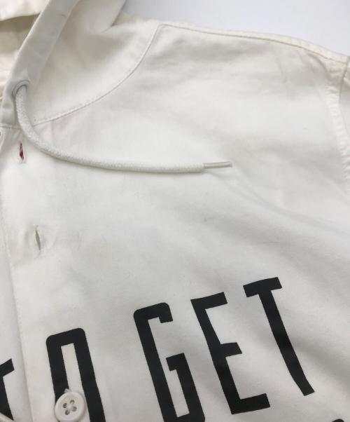 SUPREME（シュプリーム）SUPREME (シュプリーム) Arrested Hooded Shirt ホワイト サイズ:Ｓの古着・服飾アイテム